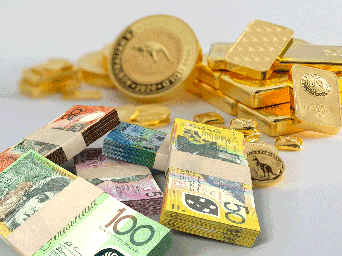 Benefits of holding gold in AUD